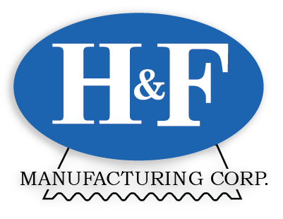 H and F Manufacturing Logo with Drop Shawdow